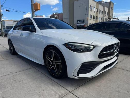 White 2022 Mercedes-Benz C-Class C 300 4MATIC