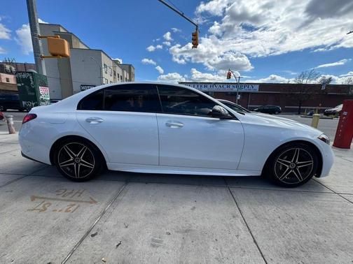 White 2022 Mercedes-Benz C-Class C 300 4MATIC