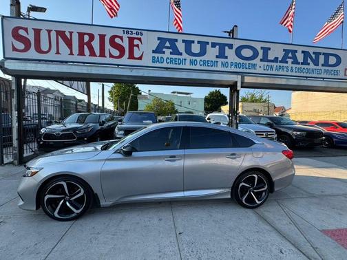 Silver 2021 Honda Accord Sport SE