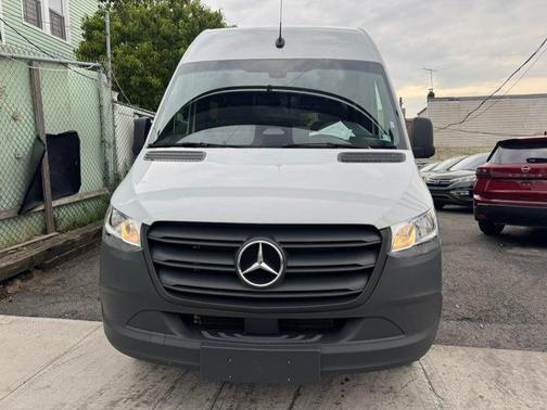 White 2025 Mercedes-Benz Sprinter 2500 144 WB Standard Roof Passenger