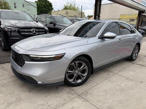 Silver 2024 Honda Accord EX