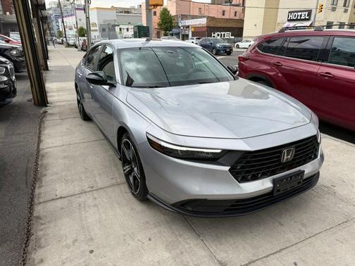 Silver 2024 Honda Accord Hybrid Sport