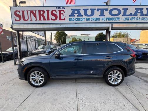Blue 2024 Honda CR-V EX-L