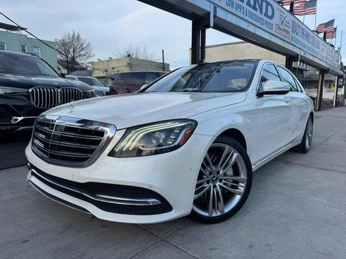White 2019 Mercedes-Benz S-Class S 560