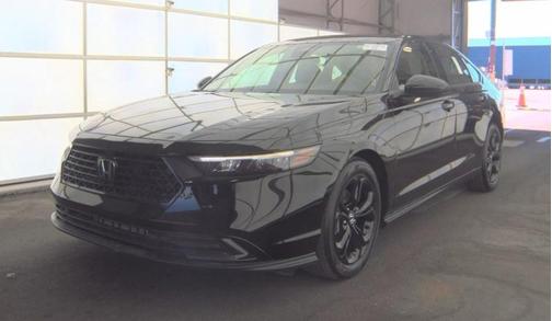 Black 2025 Honda Accord SE