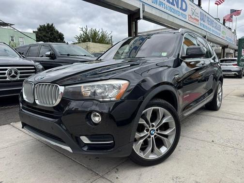 Black 2017 BMW X3 xDrive28i