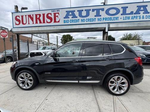 Black 2017 BMW X3 xDrive28i