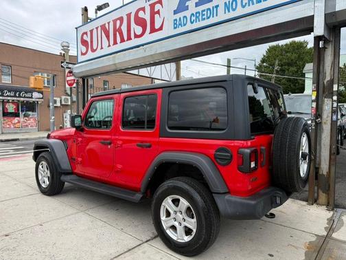 Red 2022 Jeep Wrangler Unlimited Sport S