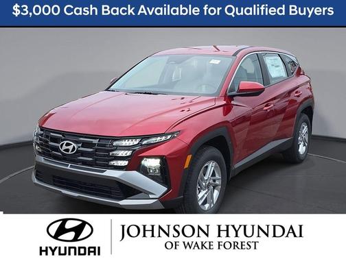 Red 2026 Hyundai TUCSON SE
