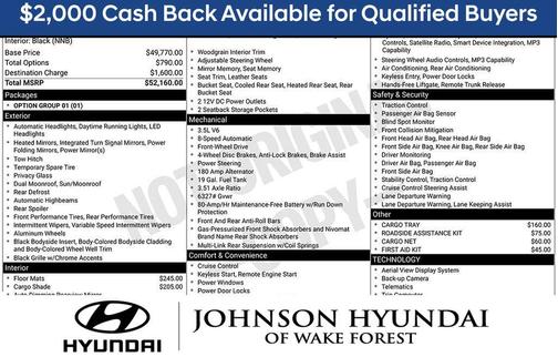 Black 2026 Hyundai PALISADE Limited