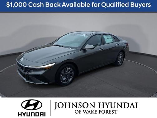Amazon Gray 2026 Hyundai ELANTRA HEV Blue