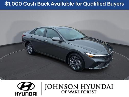 Amazon Gray 2026 Hyundai ELANTRA HEV Blue