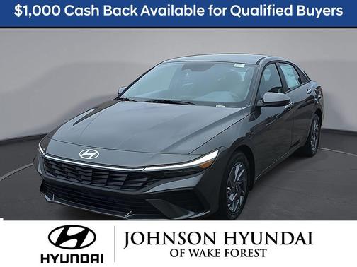 Amazon Gray 2026 Hyundai ELANTRA HEV Blue