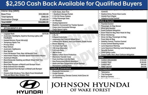 Atlantic Blue 2026 Hyundai TUCSON SEL