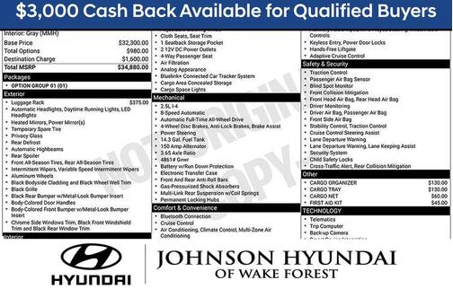 Atlantic Blue 2026 Hyundai TUCSON SEL