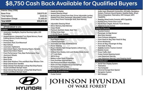 Black 2026 Hyundai IONIQ 5 Limited