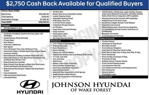 Shimmering Silver 2026 Hyundai SANTA FE HEV SE