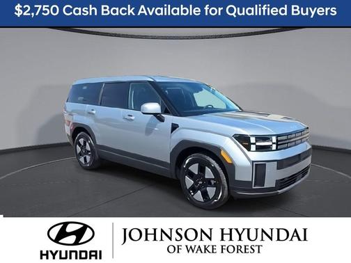 Shimmering Silver 2026 Hyundai SANTA FE HEV SE