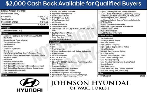 Amazon Gray 2026 Hyundai ELANTRA SEL SPORT PREMIUM