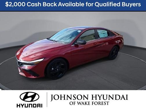 Red 2026 Hyundai ELANTRA SEL SPORT PREMIUM
