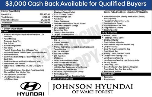 Hampton Gray 2026 Hyundai TUCSON SE