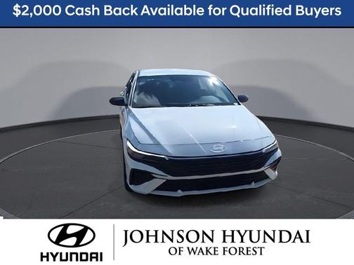 White 2026 Hyundai ELANTRA SEL Sport