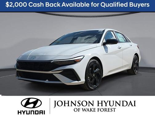 White 2026 Hyundai ELANTRA SEL Sport