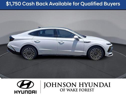White 2026 Hyundai SONATA Hybrid SEL