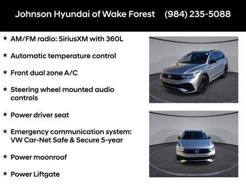 2023 Volkswagen Tiguan 2.0T SE R-Line Black