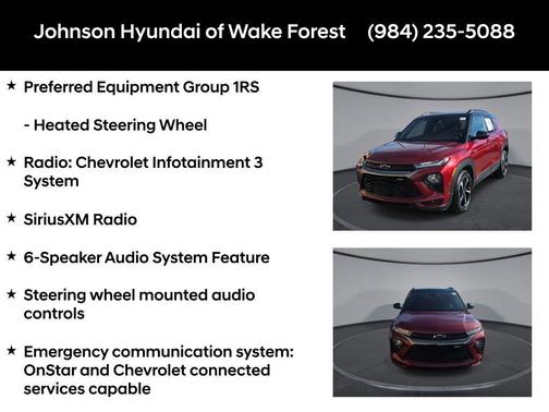 2022 Chevrolet Trailblazer RS