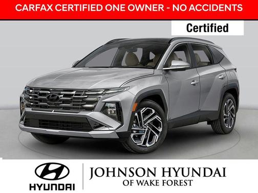 Shimmering Silver 2025 Hyundai TUCSON Limited