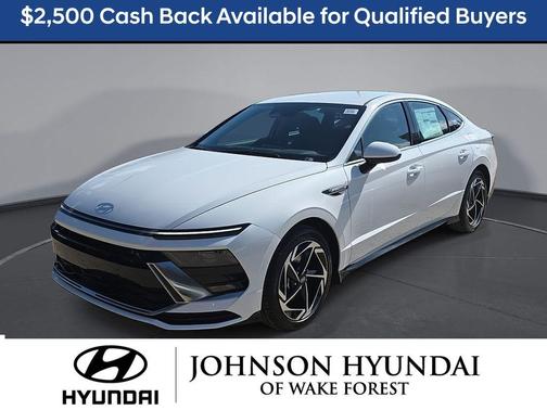 White 2026 Hyundai SONATA SEL Sport