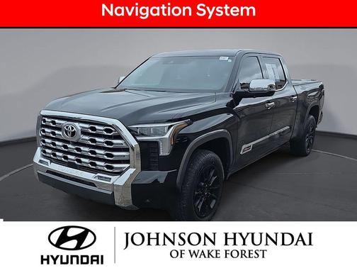 Midnight Black Metallic 2024 Toyota Tundra 1794 Edition