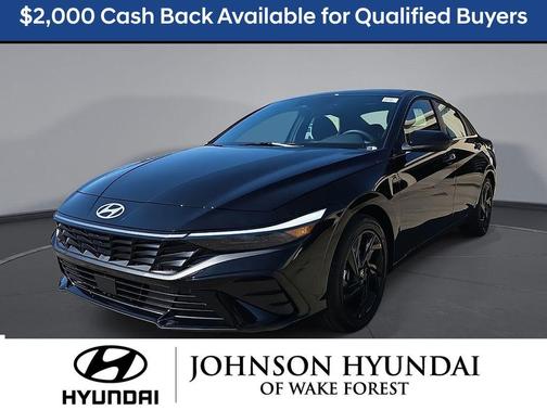 Black 2026 Hyundai ELANTRA SEL SPORT PREMIUM