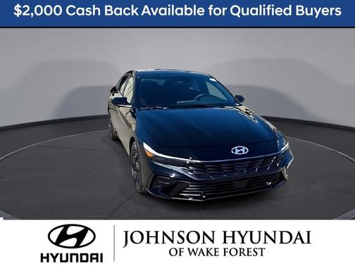 Black 2026 Hyundai ELANTRA SEL SPORT PREMIUM
