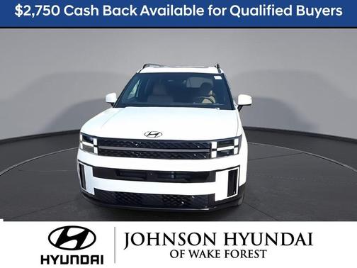 White 2026 Hyundai SANTA FE HEV Calligraphy
