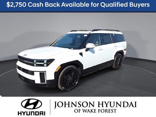 White 2026 Hyundai SANTA FE HEV Calligraphy