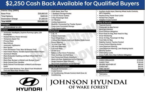 Atlantic Blue 2026 Hyundai TUCSON SEL