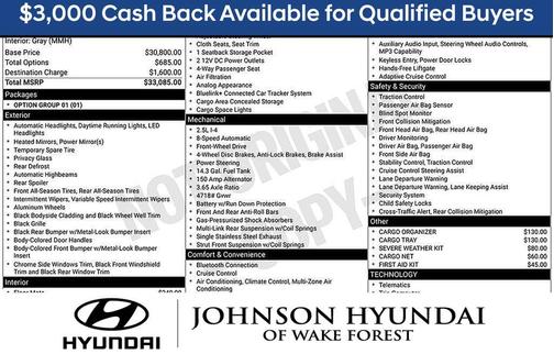 Atlantic Blue 2026 Hyundai TUCSON SEL