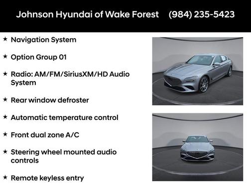 2023 Genesis G70 2.0T