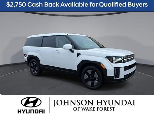 White 2026 Hyundai SANTA FE HEV SE