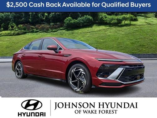 Red 2026 Hyundai SONATA SEL Sport