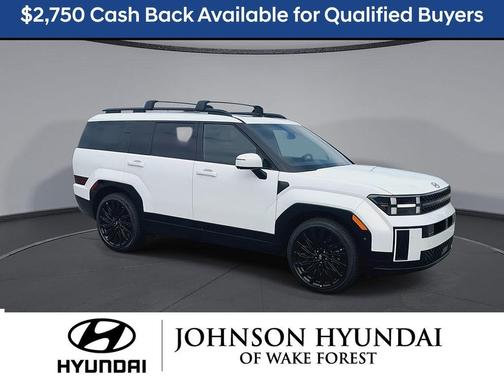 White 2026 Hyundai SANTA FE Calligraphy
