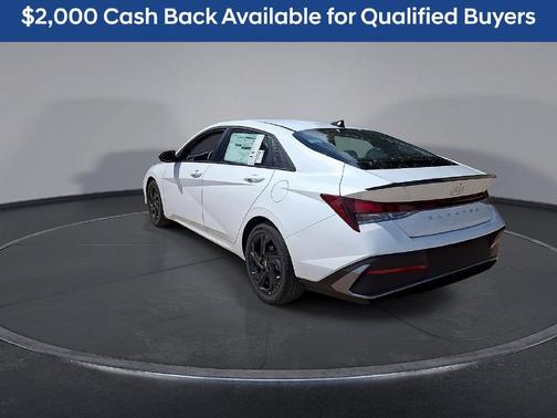 White 2026 Hyundai ELANTRA SEL Sport