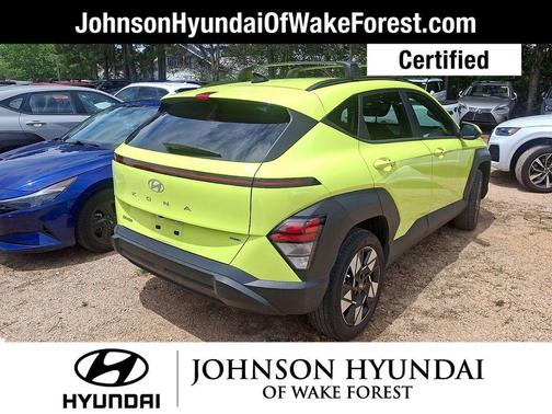 Yellow 2024 Hyundai KONA SEL