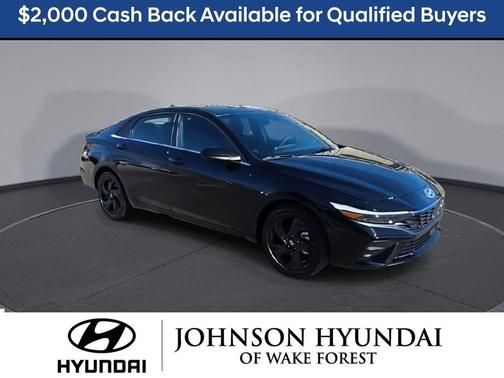 Black 2026 Hyundai ELANTRA SEL SPORT PREMIUM