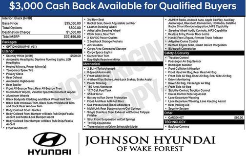 White 2026 Hyundai SANTA FE SE