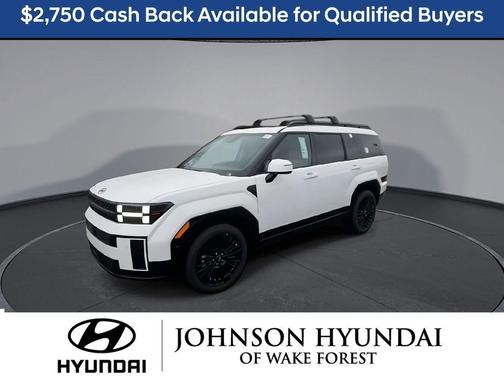 White 2026 Hyundai SANTA FE HEV Calligraphy