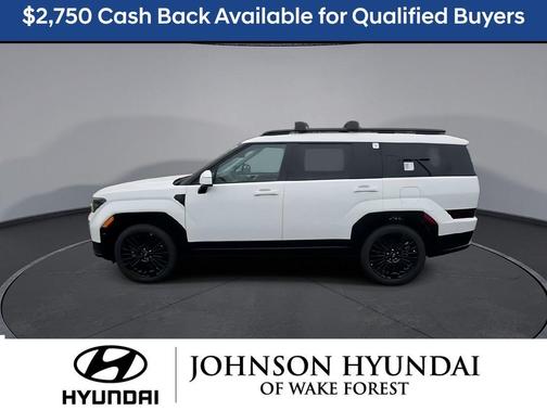 White 2026 Hyundai SANTA FE HEV Calligraphy