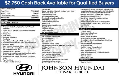 Phantom Black 2026 Hyundai SANTA FE HEV SEL